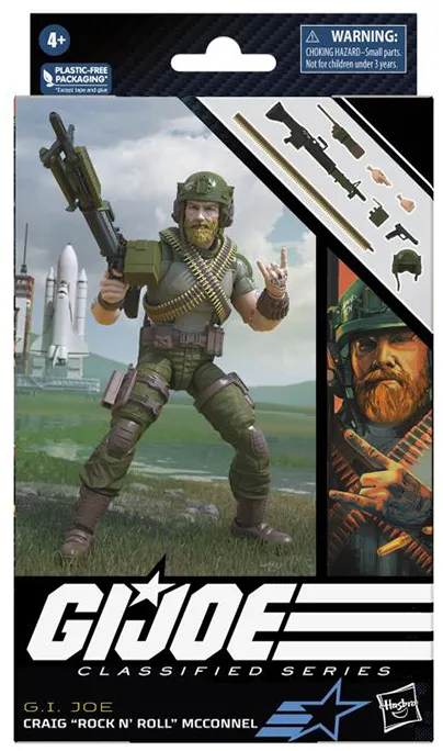 Craig Rock N Roll McConnel 6-Inch Scale | G.I. Joe Classified Series