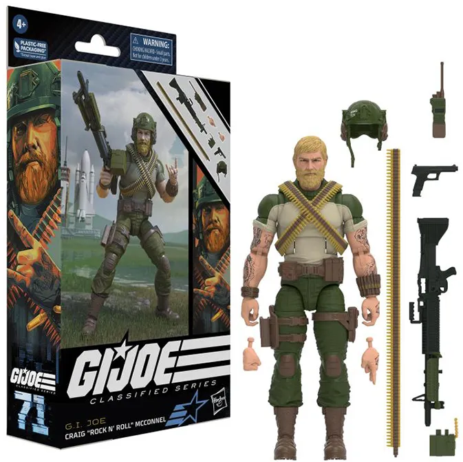 Craig Rock N Roll McConnel 6-Inch Scale | G.I. Joe Classified Series