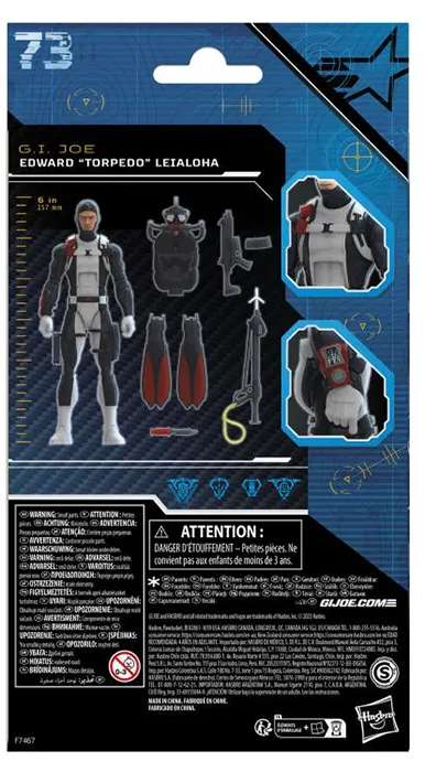 Edward Torpedo Leialoha 6-Inch Scale | G.I. Joe Classified Series