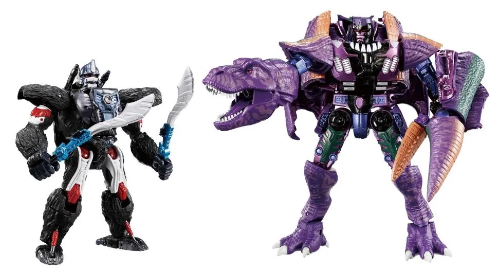 BWVS-01 Optimus Primal vs Megatron Set of 2 Premium Finish | Transformers: Beast Wars