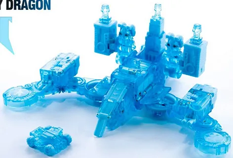 DW-E14I Energy Dragon Transparent Blue Version | Dr. Wu
