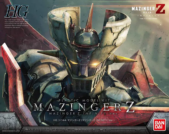 Mazinger Z Infinity Version 1/144 Scale High Grade Model Kit | Mazinger Z: Infinity | Bandai Spirits