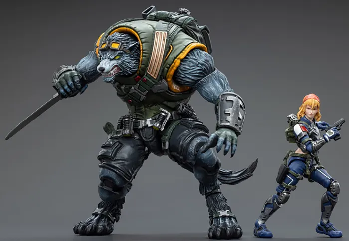 Ariadna Equipe Mirage-5 Lieutenant Margot Berthier and Sergeant Duroc 1/18 Scale | InfinityÂ Corvus Belli | Joy Toy