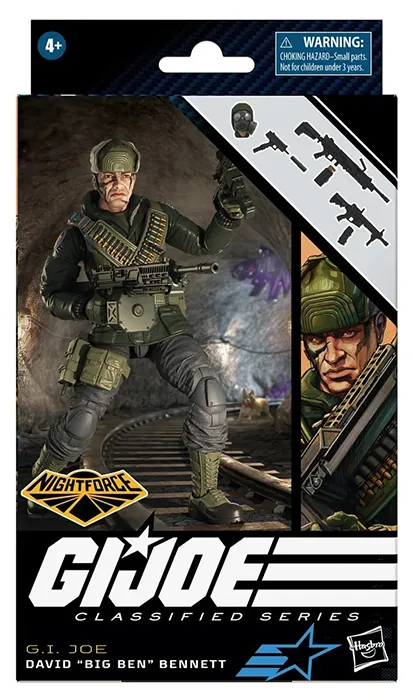 Nightforce David 'Big Ben' Bennett 6-Inch Scale | G.I. Joe Classified Series