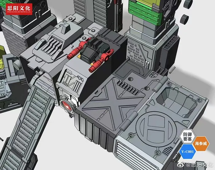 Y-C001 Vladivostok Defense Fortress Legends Class | Siyang Culture Kaiyu Model
