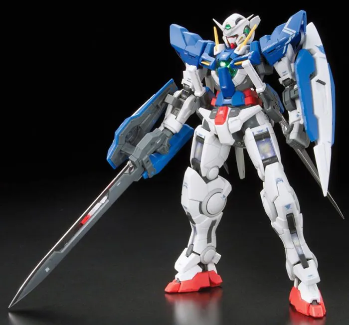 GN-001 Gundam Exia Real Grade 1/144 Scale Model Kit | Mobile Suit Gundam 00 | Bandai Spirits