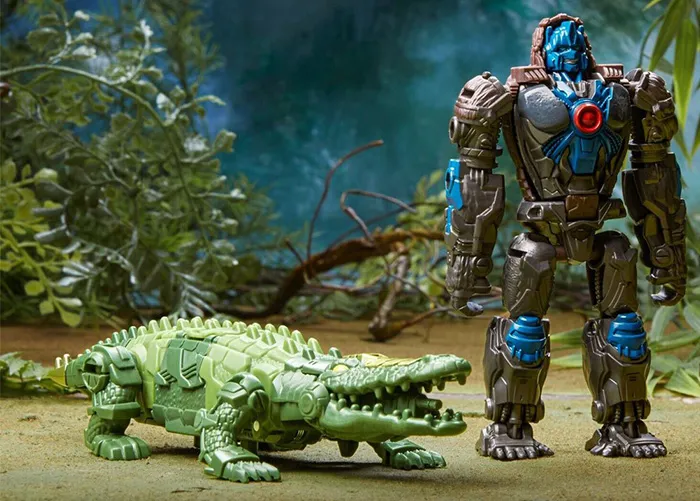 Optimus Primal and Skullcruncher Beast Combiner 2-Pack | Beast Alliance | Transformers: Rise Of The Beasts