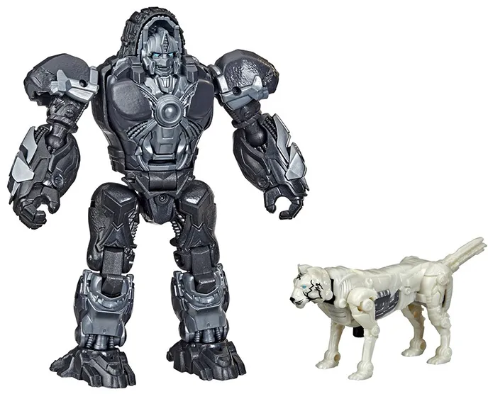 Optimus Primal and Arrowstripe Beast Weaponizer 2-Pack | Beast Alliance | Transformers: Rise Of The Beasts