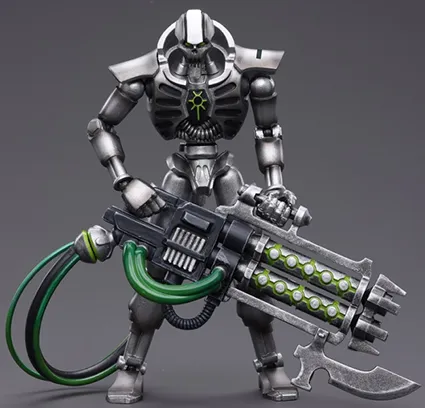 Necrons Sautekh Dynasty Immortal with Gauss Blaster 1/18 Scale | Warhammer 40K | Joy Toy