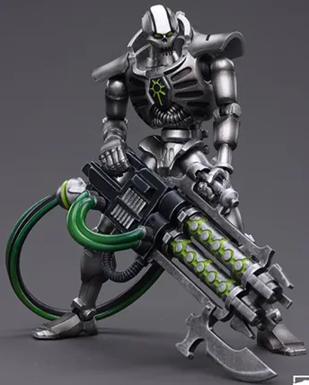 Necrons Sautekh Dynasty Immortal with Gauss Blaster 1/18 Scale | Warhammer 40K | Joy Toy