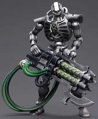 Necrons Sautekh Dynasty Immortal with Gauss Blaster 1/18 Scale | Warhammer 40K | Joy Toy