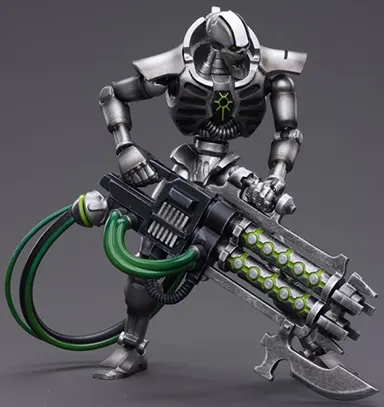 Necrons Sautekh Dynasty Immortal with Gauss Blaster 1/18 Scale | Warhammer 40K | Joy Toy
