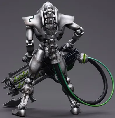 Necrons Sautekh Dynasty Immortal with Gauss Blaster 1/18 Scale | Warhammer 40K | Joy Toy