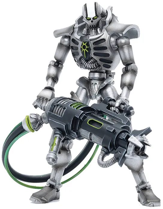 Necrons Sautekh Dynasty Immortal with Tesla Carbine 1/18 Scale | Warhammer 40K | Joy Toy