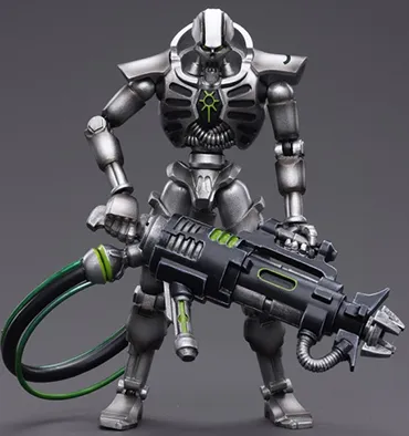 Necrons Sautekh Dynasty Immortal with Tesla Carbine 1/18 Scale | Warhammer 40K | Joy Toy