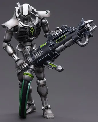 Necrons Sautekh Dynasty Immortal with Tesla Carbine 1/18 Scale | Warhammer 40K | Joy Toy