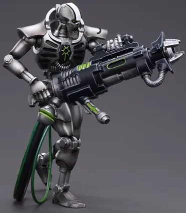 Necrons Sautekh Dynasty Immortal with Tesla Carbine 1/18 Scale | Warhammer 40K | Joy Toy
