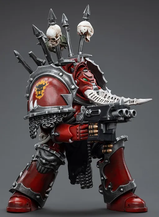 Chaos Space Marines Word Bearers Chaos Terminator Garchak Vash 1/18 Scale | Warhammer 40K | Joy Toy 