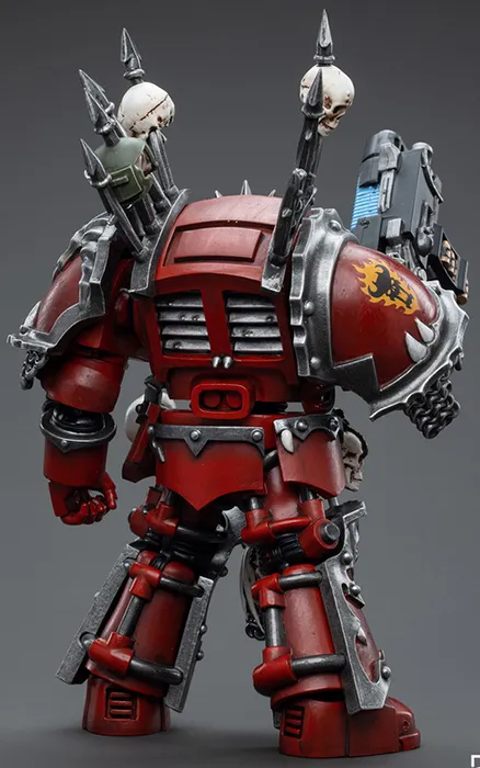 Chaos Space Marines Word Bearers Chaos Terminator Garchak Vash 1/18 Scale | Warhammer 40K | Joy Toy 