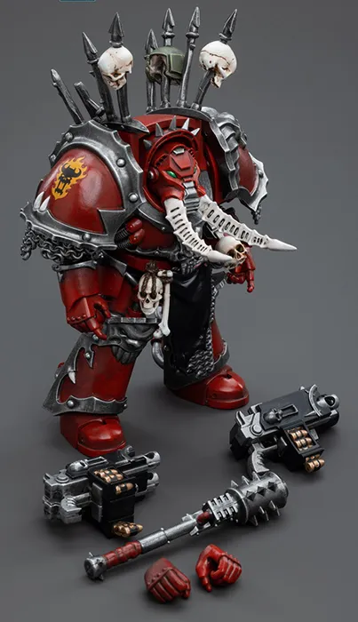 Chaos Space Marines Word Bearers Chaos Terminator Garchak Vash 1/18 Scale | Warhammer 40K | Joy Toy 