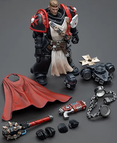 Black Templars Sword Brethren Brother Dragen 1/18 Scale | Warhammer 40K | Joy Toy 