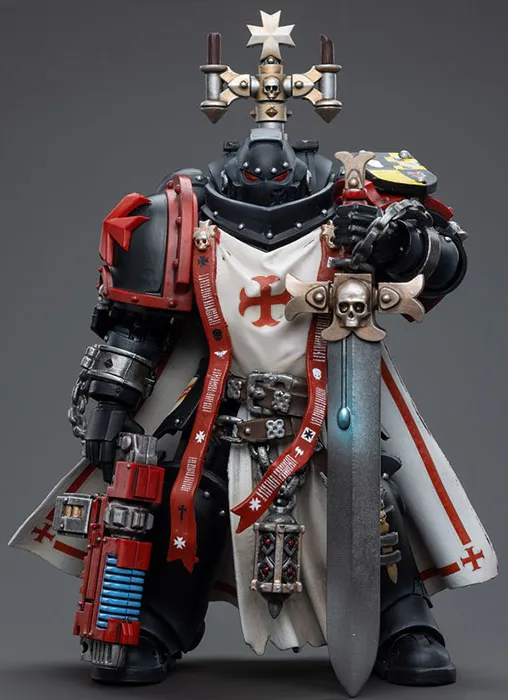 Black Templars Sword Brethren Brother Lombast 1/18 Scale | Warhammer 40K | Joy Toy 