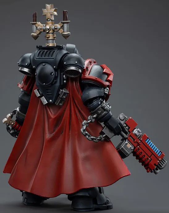 Black Templars Sword Brethren Brother Lombast 1/18 Scale | Warhammer 40K | Joy Toy 