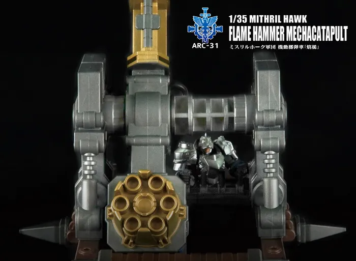 ARC-31 Mithril Hawk Flame Hammer Mecha Catapult 1:35 Scale | ARCHECORE