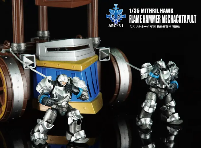 ARC-31 Mithril Hawk Flame Hammer Mecha Catapult 1:35 Scale | ARCHECORE