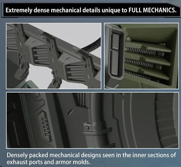 Forbidden Gundam Full Mechanics 1/100 Scale Model Kit | Mobile Suit Gundam SEED | Bandai Spirits