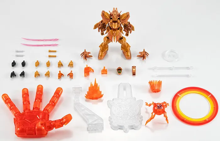 God Gundam Meikyoshisui Version and Option Part Set G Frame FA | Mobile Fighter G Gundam | Bandai Spirits