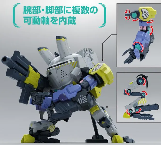 Daisyogre 1/144 Scale High Grade Model Kit | Synduality | Bandai Tamashii Nations