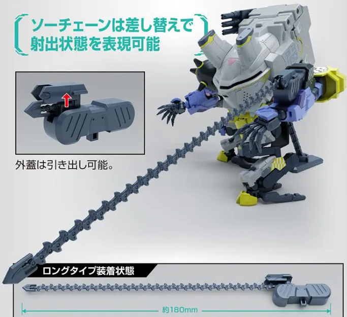 Daisyogre 1/144 Scale High Grade Model Kit | Synduality | Bandai Tamashii Nations