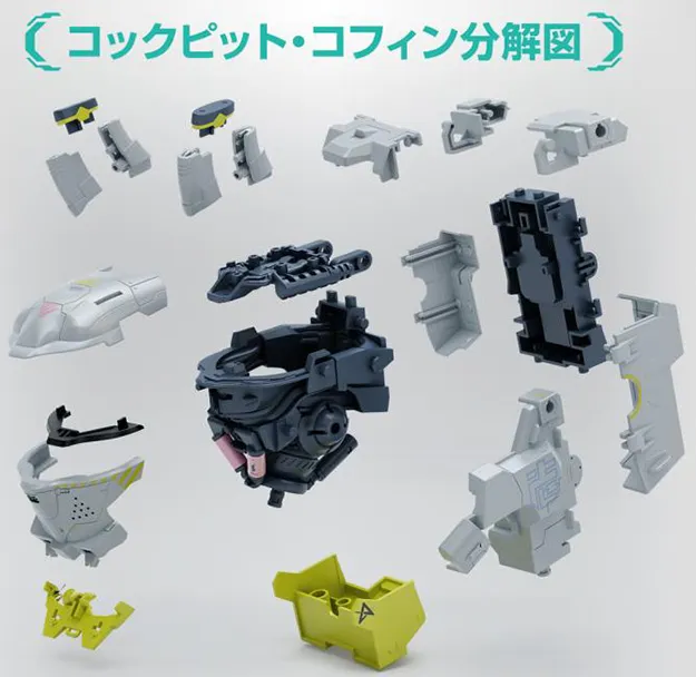 Daisyogre 1/144 Scale High Grade Model Kit | Synduality | Bandai Tamashii Nations