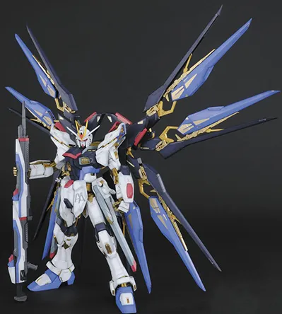 Strike Freedom Gundam Perfect Grade 1/60 Scale Model Kit | Mobile Suit Gundam SEED Destiny | Bandai Tamashii Nations