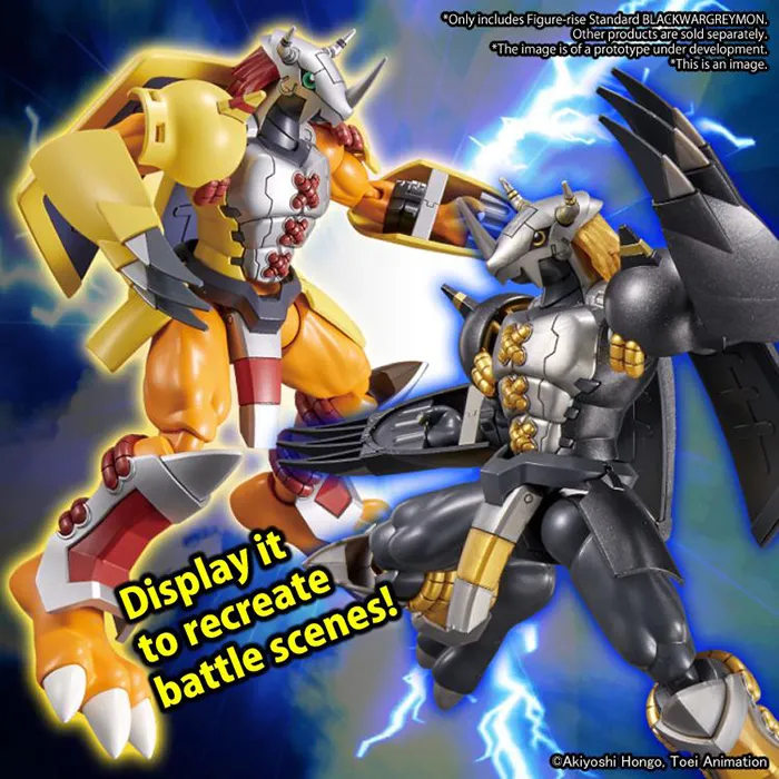 Black WarGreymon Model Kit Figure-rise Standard | Digimon Adventure 02 | Bandai Spirits