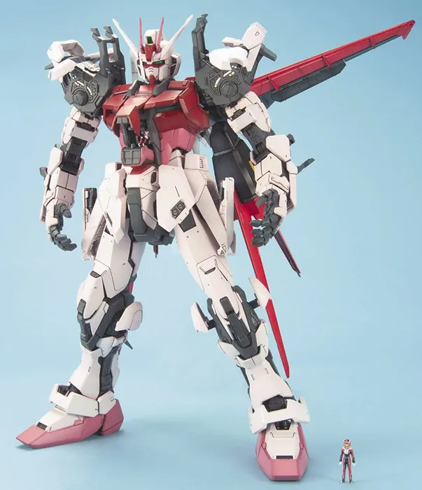Strike Rouge and Skygrasper Perfect Grade 1/60 Scale Model Kit | Mobile Suit Gundam SEED | Bandai Tamashii Nations