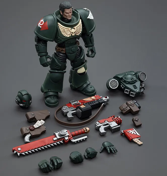 Dark Angels Intercessors Brother Asharr 1/18 Scale | Warhammer 40K | Joy Toy