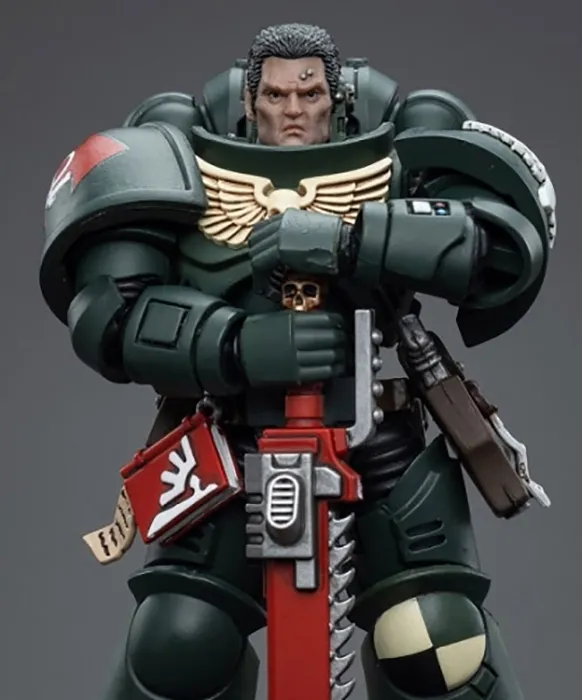 Dark Angels Intercessors Brother Asharr 1/18 Scale | Warhammer 40K | Joy Toy