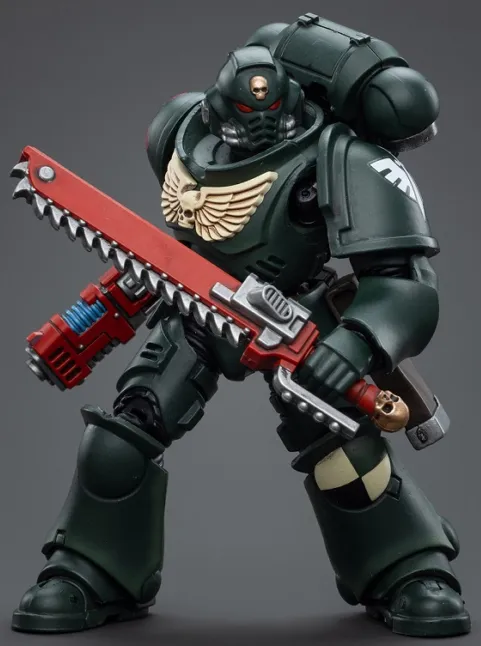 Dark Angels Intercessors Sergeant Caslan 1/18 Scale | Warhammer 40K | Joy Toy