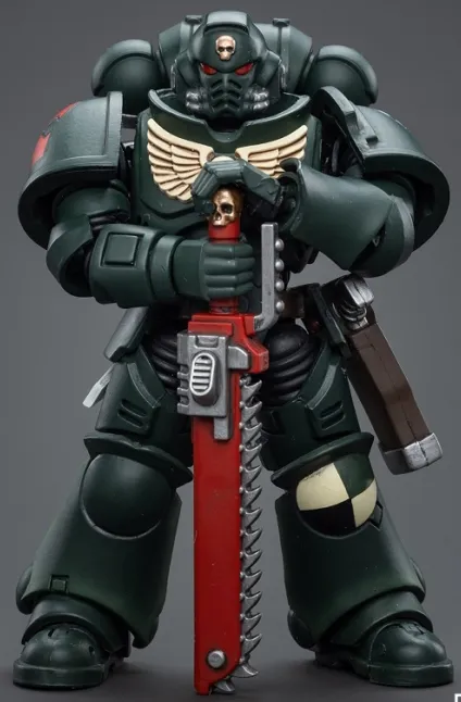 Dark Angels Intercessors Sergeant Caslan 1/18 Scale | Warhammer 40K | Joy Toy