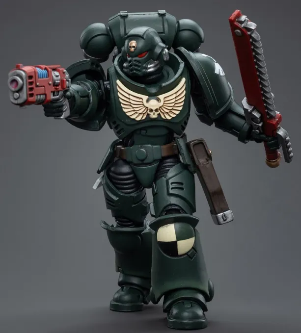 Dark Angels Intercessors Sergeant Caslan 1/18 Scale | Warhammer 40K | Joy Toy
