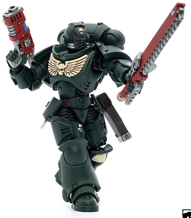Dark Angels Intercessors Sergeant Caslan 1/18 Scale | Warhammer 40K | Joy Toy