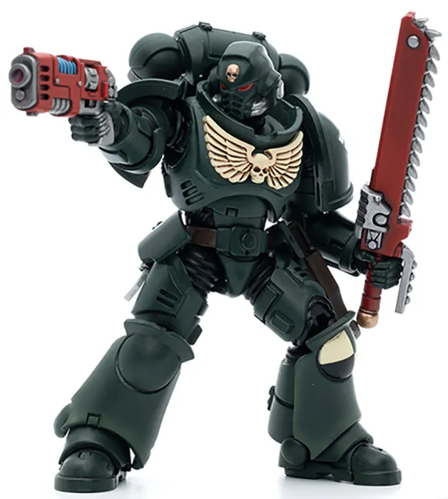 Dark Angels Intercessors Sergeant Caslan 1/18 Scale | Warhammer 40K | Joy Toy
