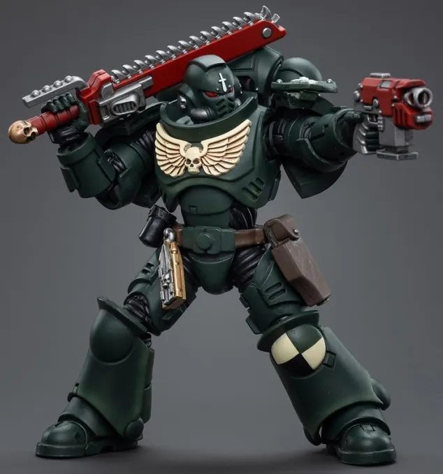 Dark Angels Intercessors Sergeant Rakiel 1/18 Scale | Warhammer 40K | Joy Toy