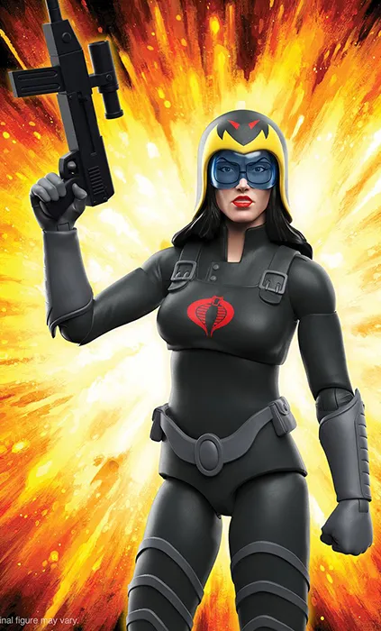 Baroness Black Suit Version 7-inch Scale | G.I. Joe Ultimates | Super7