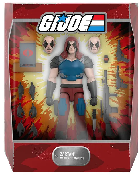 Zartan 7-inch Scale | G.I. Joe Ultimates | Super7