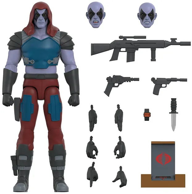 Zartan 7-inch Scale | G.I. Joe Ultimates | Super7