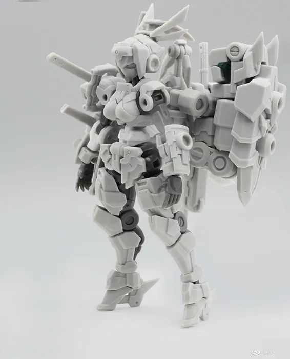 Sakura Edge 1/24 Scale Model Kit | Number 57 Armored Puppet | Creative Field