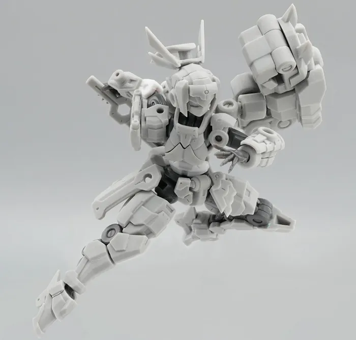 Sakura Edge 1/24 Scale Model Kit | Number 57 Armored Puppet | Creative Field